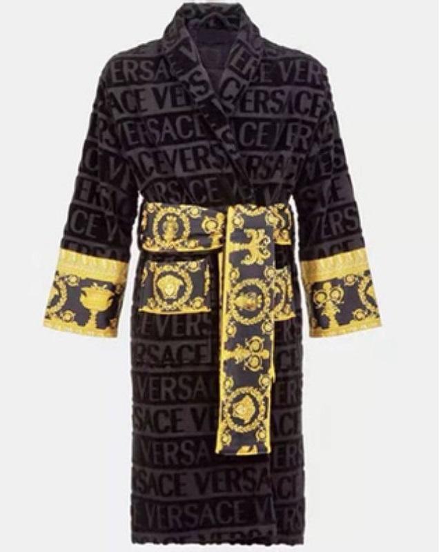 cottton long bathrobe for men and womenL,  CL110