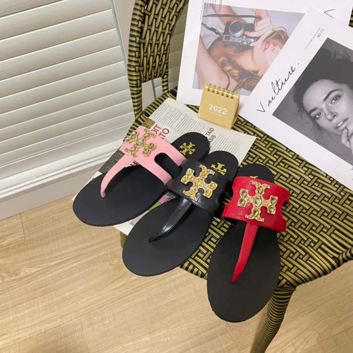Flat leather sandals slippers , size 35-42, SS60-1814-1816