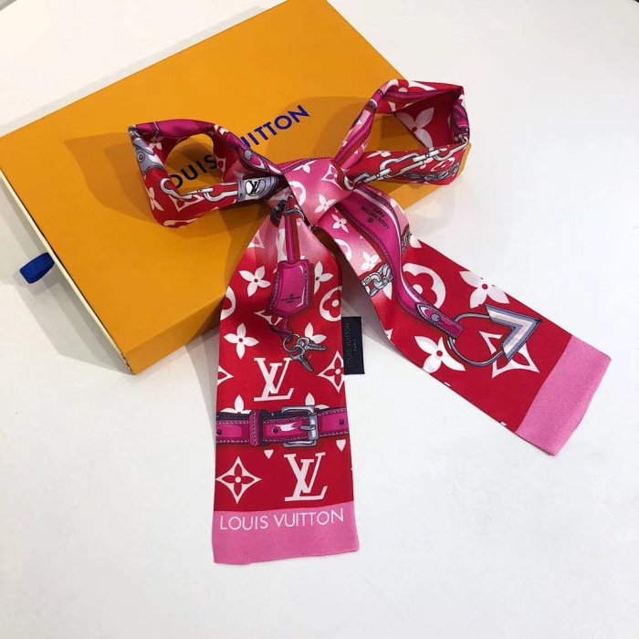 Silk scarf, hair tie , NO BOX, size 8-120cm,  SF15-231-233