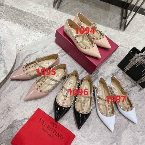 Women flat shoes, size 34-42,with box, SS60-1094-1097