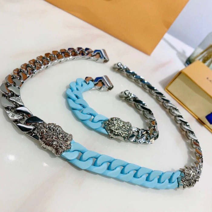 bangle necklace  jewelry ,with box,  J25-1186-1187