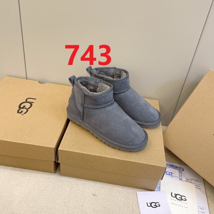 women fur boot shoes, size 35-44,  with box, SS50-743-745