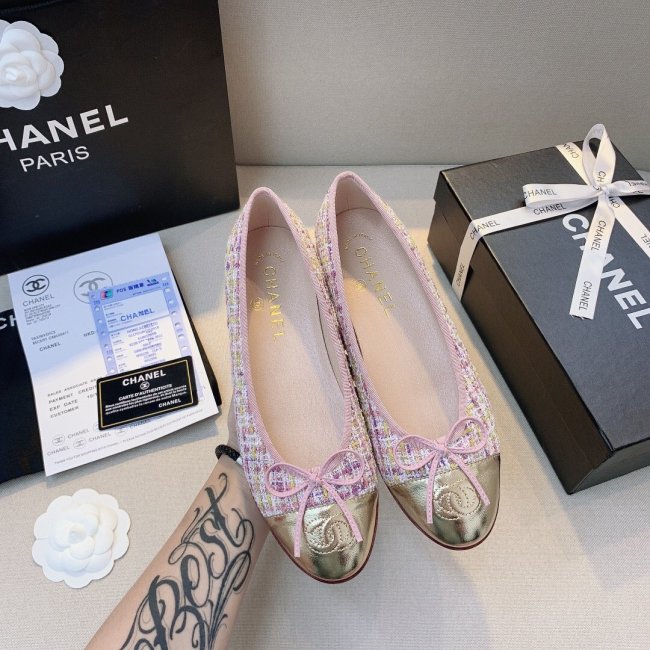 women flat ballet shoes, size 35-42, with box, SS50-775