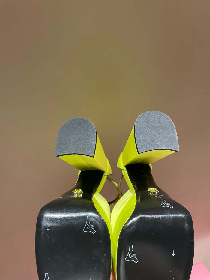 women silk and leather heel shoes, size 35-42, Heel 15.5cm, with box,SS138-30-37