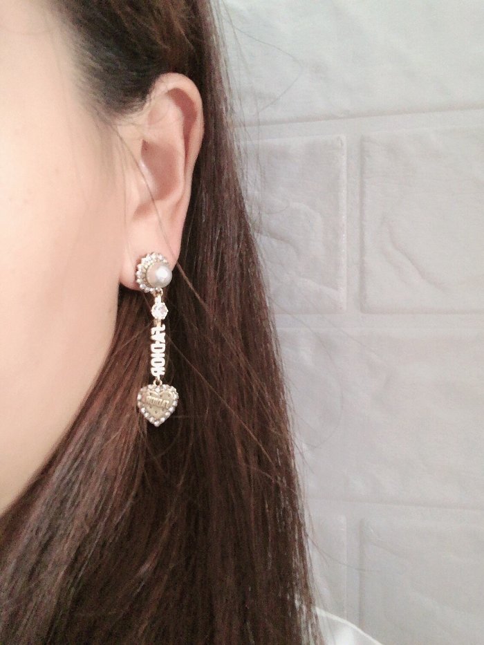 earring jewelry ,with box,  J25-818
