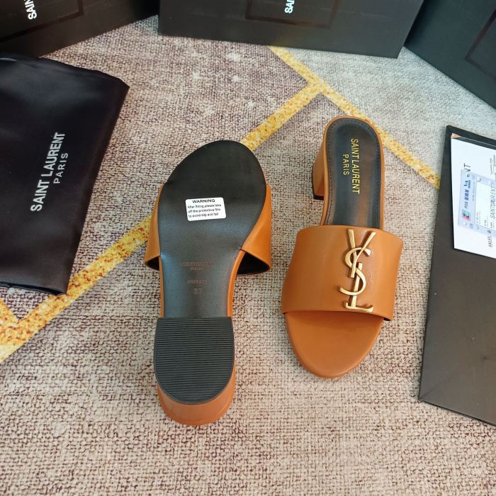 Flat leather sandals slippers , size 35-42, SS60-1832-1843