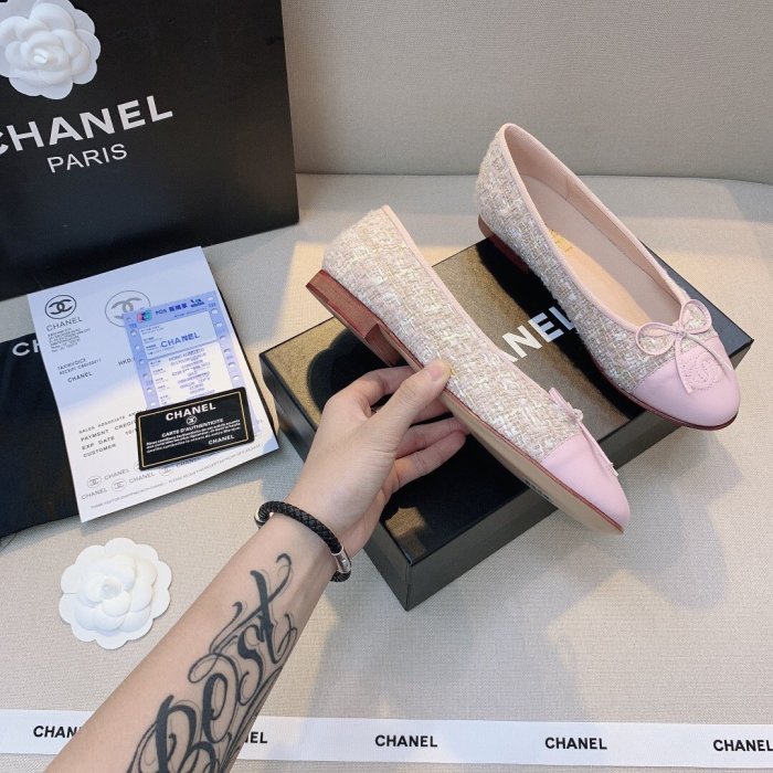 women flat ballet shoes, size 35-42,  with box, SS50-762