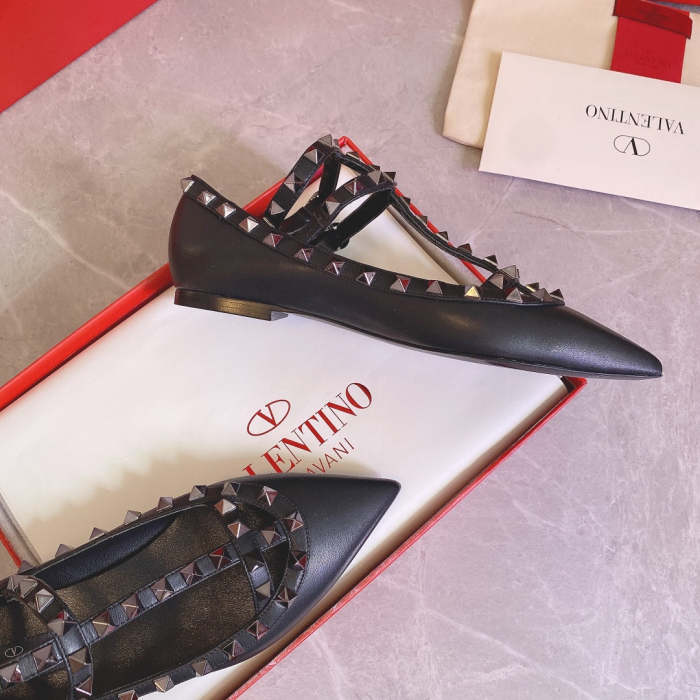 Women flat shoes, size 34-41, with box, SS60-1259