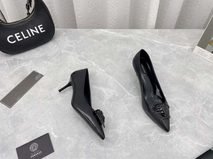 women heel shoes, heel 6.5cm, size 34-41, with box, SS60-1416