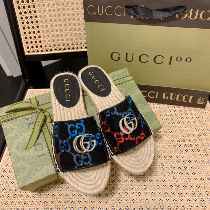 Flat sandals slippers , size 34-40 ,with box, SS60-1521-1523