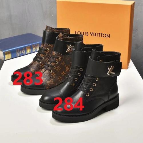 Ladies leather boots, size 35-42, with box,SS98-283/284
