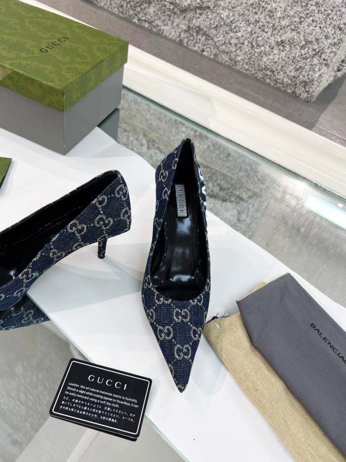 women heel shoes, heel 8cm,size 35-40, with box, SS60-1433