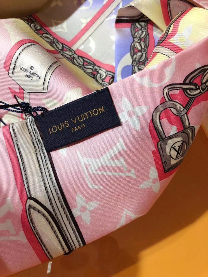 Silk scarf, hair tie , NO BOX, size 8-120cm,  SF15-231-233