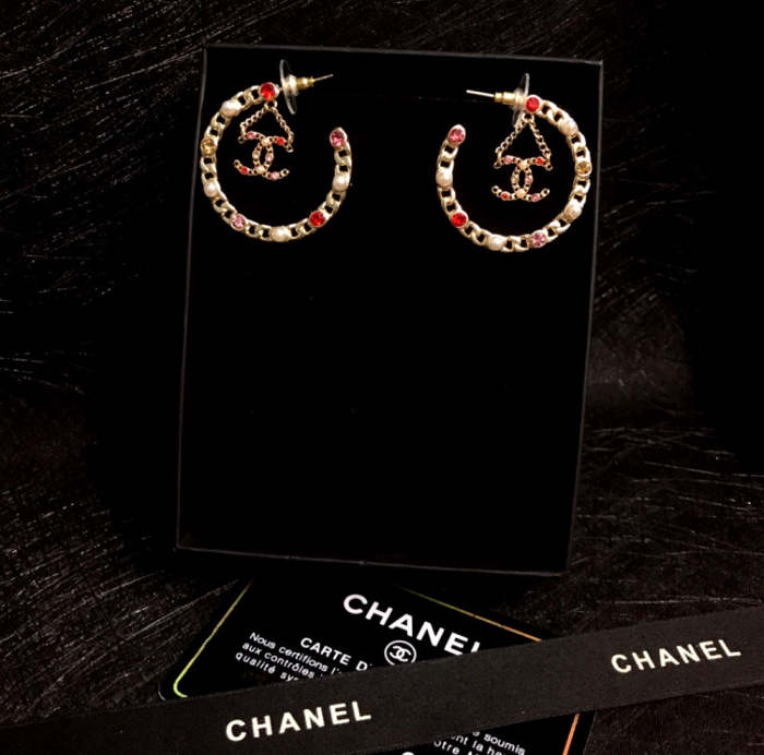 earring  jewelry ,with box,  J25-1206