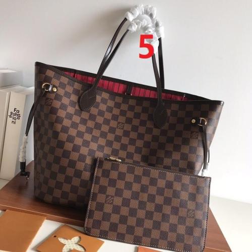 canvas leather neverfull bag ,AAAAA ,size  PM , MM ,GM ,no box, B130-5