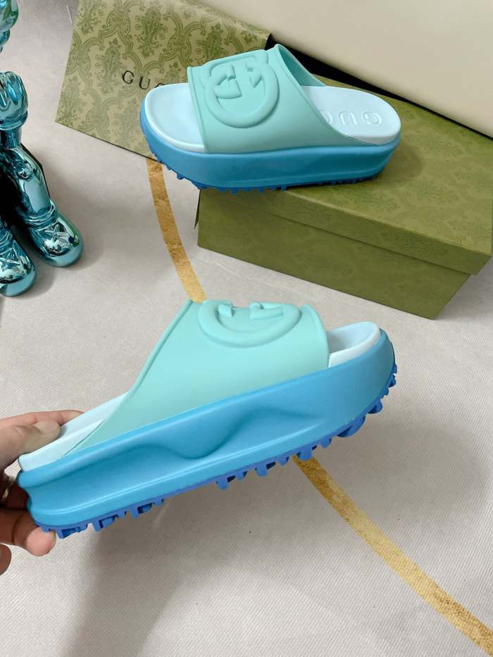 Flat leather sandals slippers , size 35-41 ,with box, SS60-1598-1600