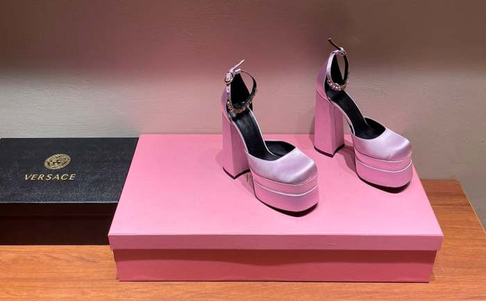 women silk and leather heel shoes, size 35-42, Heel 15.5cm, with box,SS138-30-37