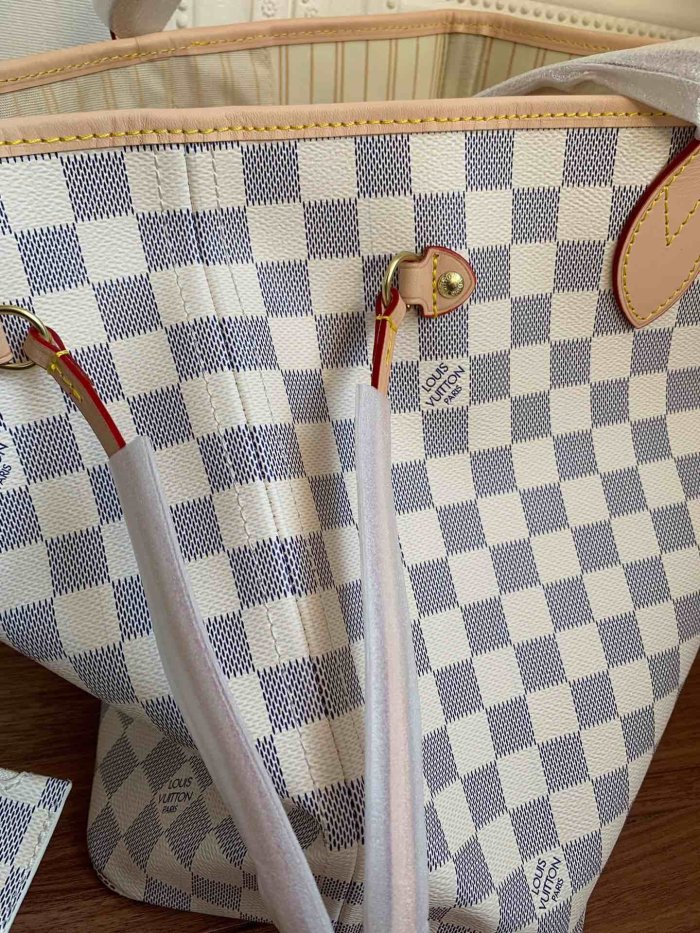 canvas leather neverfull bag ,AAAAA , size  PM , MM ,GM ,no box, B130-8