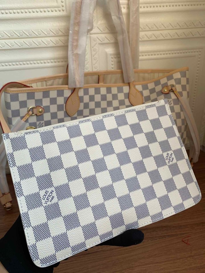 canvas leather neverfull bag ,AAAAA , size  PM , MM ,GM ,no box, B130-8