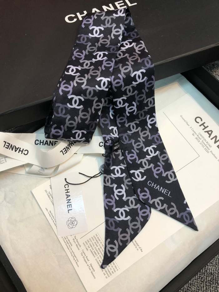 Silk scarf, hair tie , NO BOX, size:8-120cm,  SF15-313-316