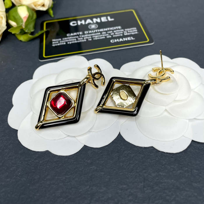 Earring  jewelry , with box,  J25-1549