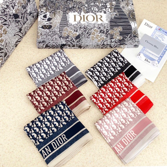 Cotton silk scarf, size 70*70cm, SF20-113-118