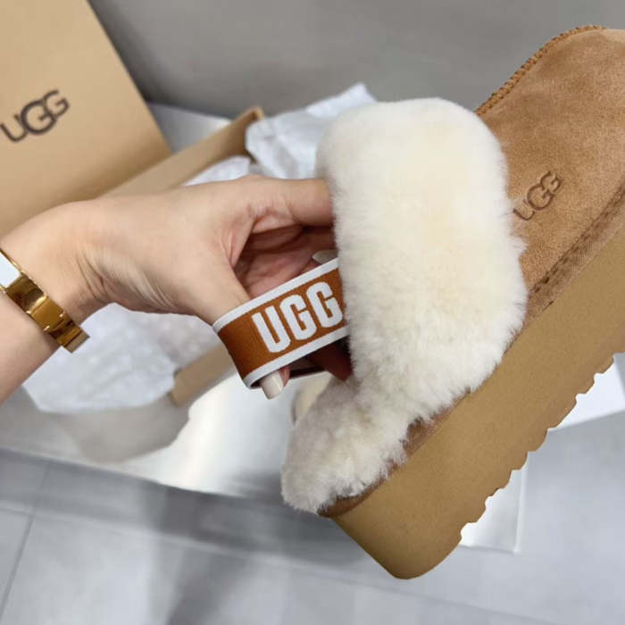 Women flat fur shoes, size 35-42, SS70-1799