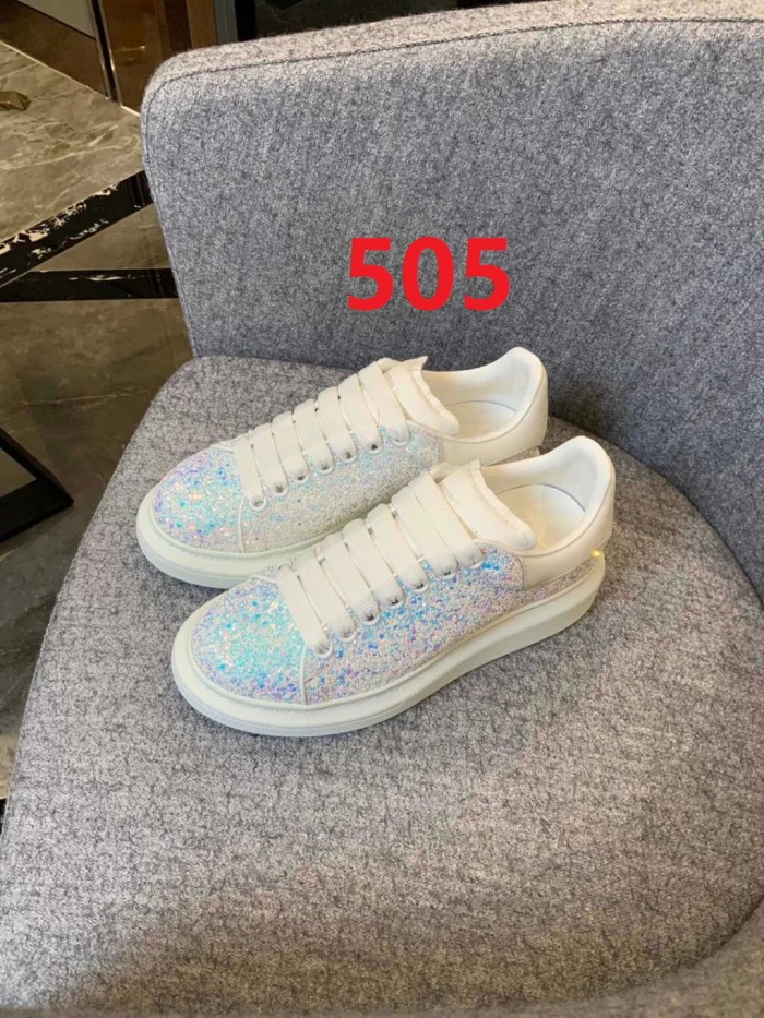 Women men leather sneaker shoes, size 35-44, SS88-504-505