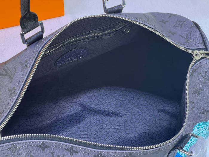Keepall Leather  bag ,5A , size 45x27x20cm ,no box,  B110-141