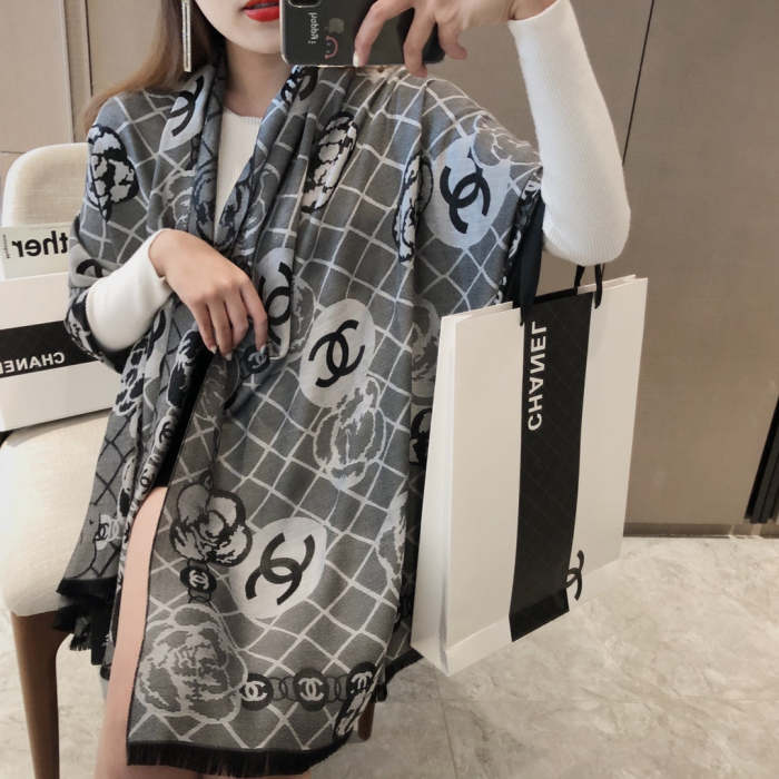 Cotton silk scarf, size 180*70cm, SF20-75-82