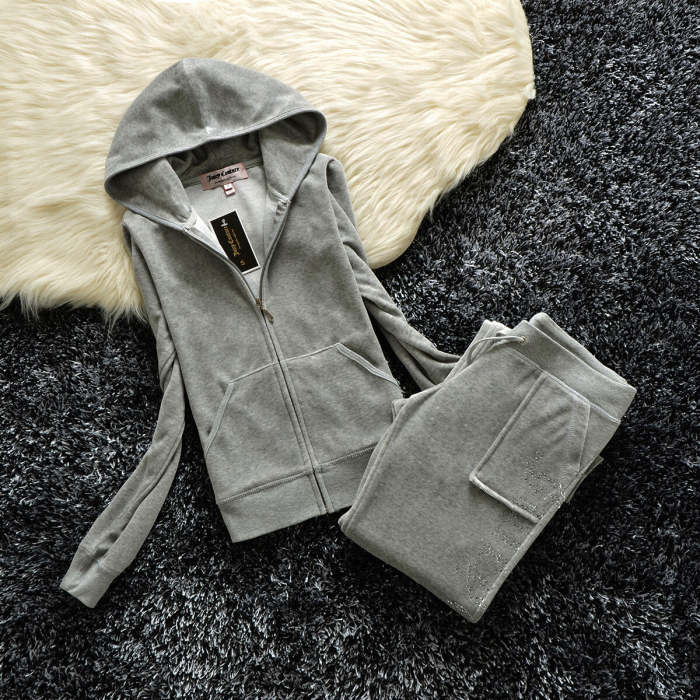 Women's fashion jacket pants velvet sports suit clothes , CL78-70-82