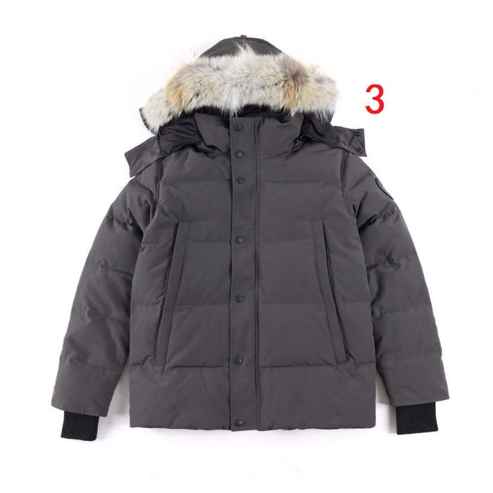 winter thick white duck down jacket, CL200-1-3