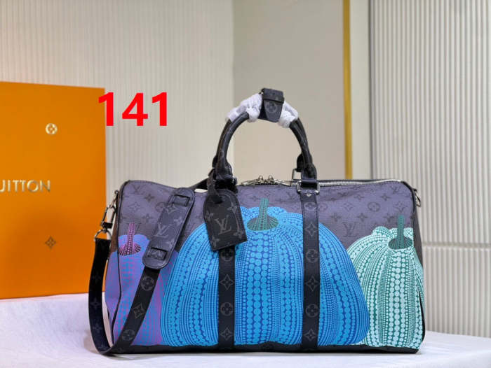 Keepall Leather  bag ,5A , size 45x27x20cm ,no box,  B110-141