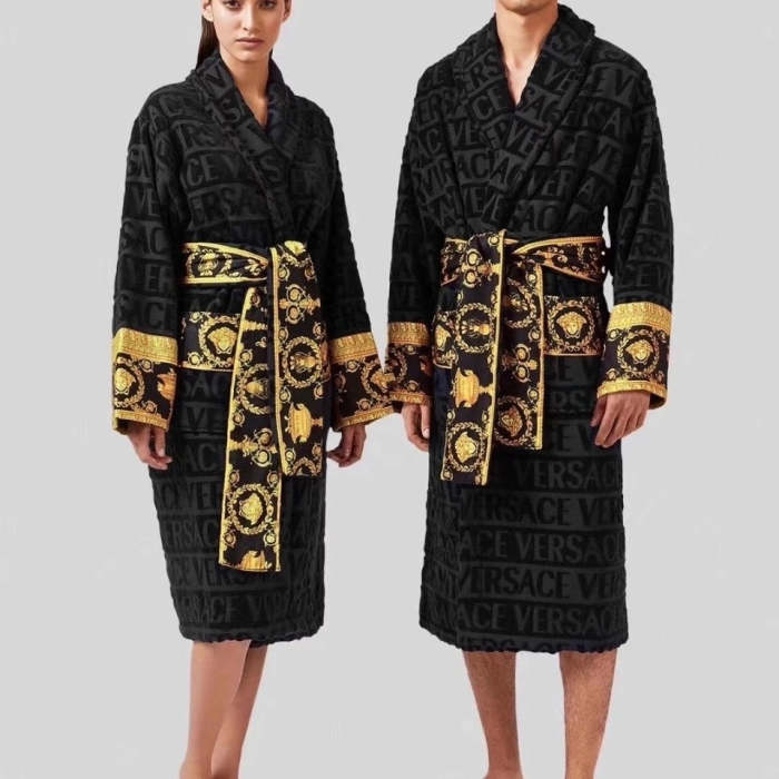 Cottton long bathrobe for men and women,  CL110-95