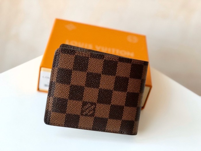 Men's Wallet,  High 1:1 Quality，with initial，with box, B80-1-2