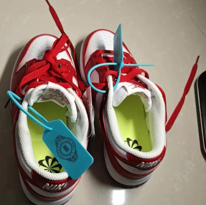 AJ  leather sport sneakers shoes white red , size 36-46, SS80-453