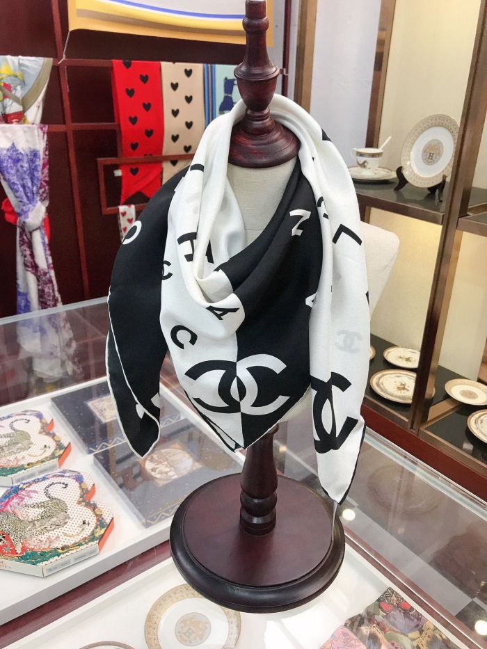 Cotton silk scarf, size 90*90cm, SF20-93