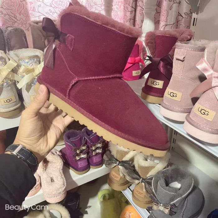 Women flat snow boots shoes, wih box, size 35-44, SS50-1446-1452