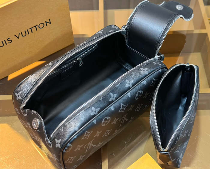 Split leather bag ,3A, size 46x27x22cm, 27x13x15cm, 19x10cm, 4 pieces for set, no box, B75-2832