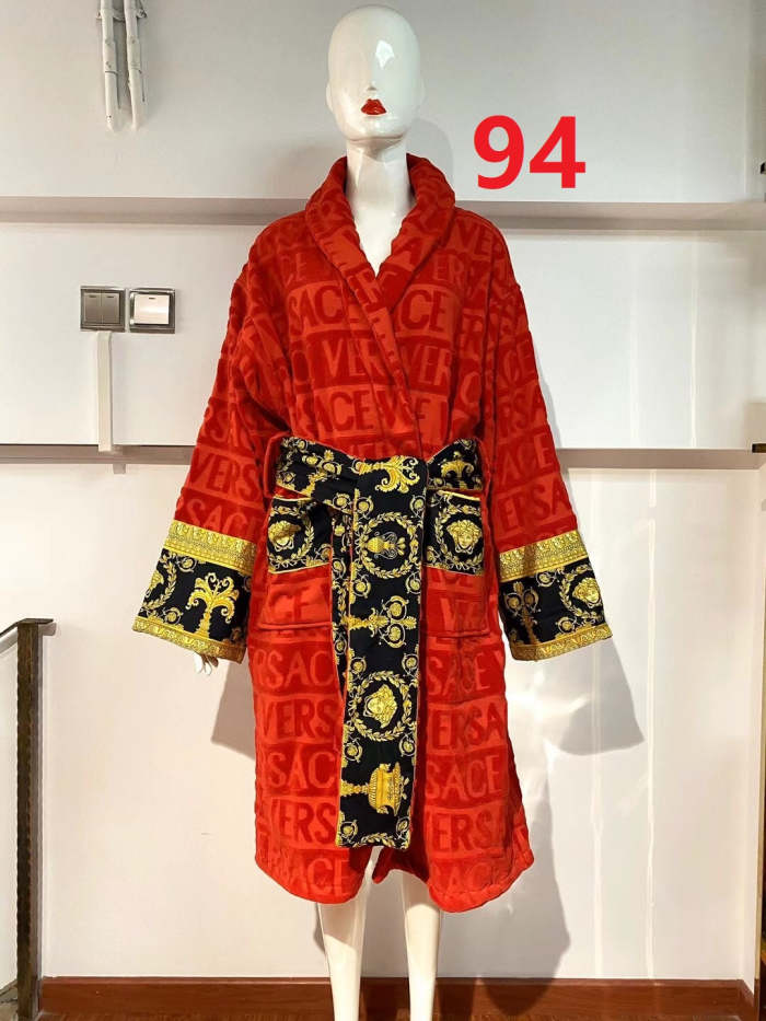 Cottton long bathrobe for men and women,  CL110-94