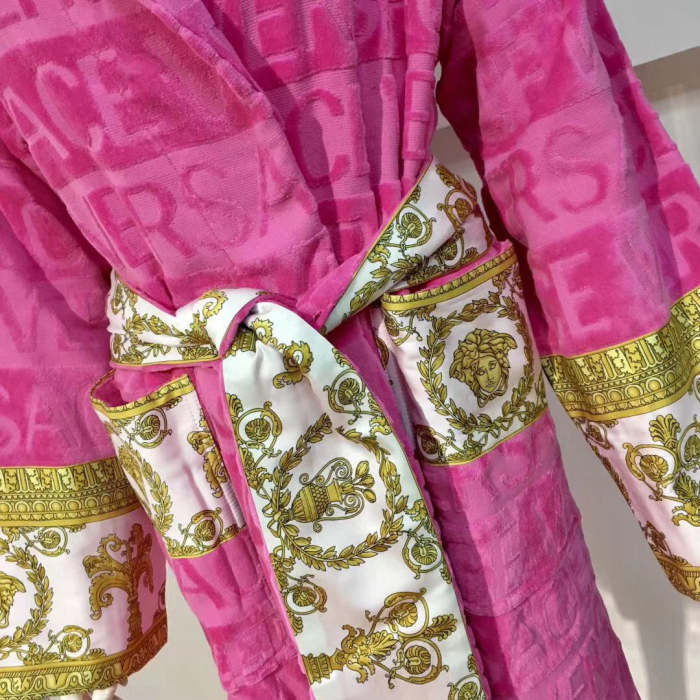 Cottton long bathrobe for men and women,  CL110-92