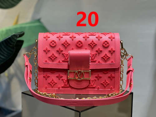 Leather Rose Fluo bag ,mirror , size  25X17X10.5cm ,no box, B250-20