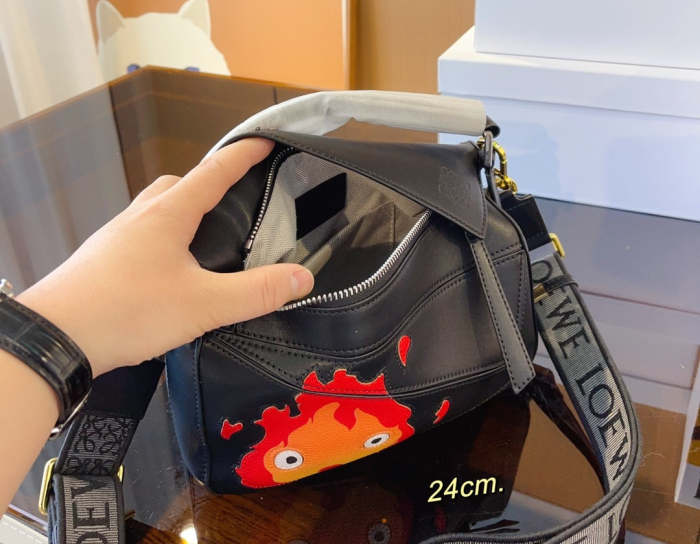 Split leather bag , 4A, size 24X10X17cm or 19X8X13cm , no box, B88-1618-1621