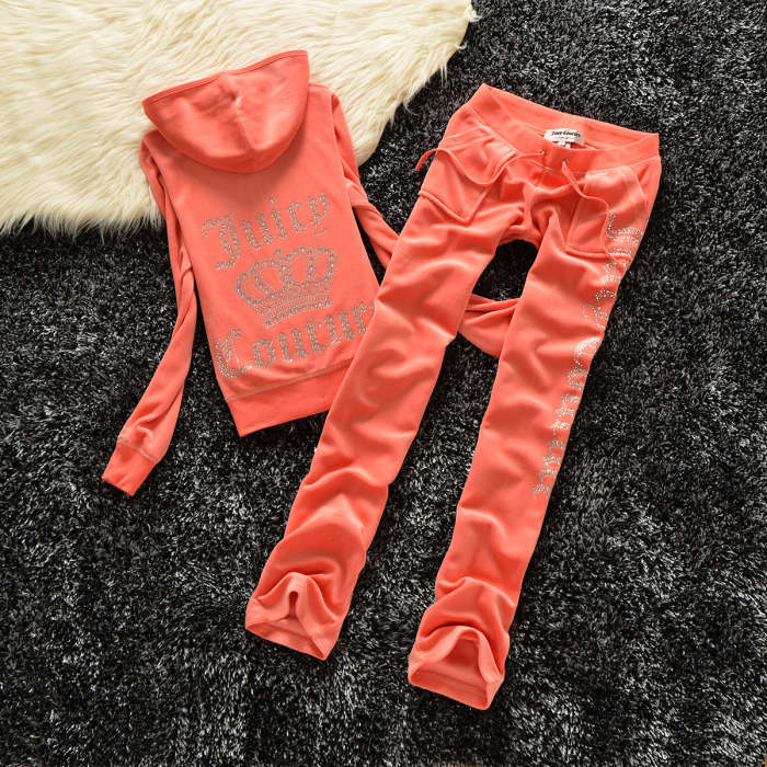 Women's fashion jacket pants velvet sports suit clothes , CL78-70-82