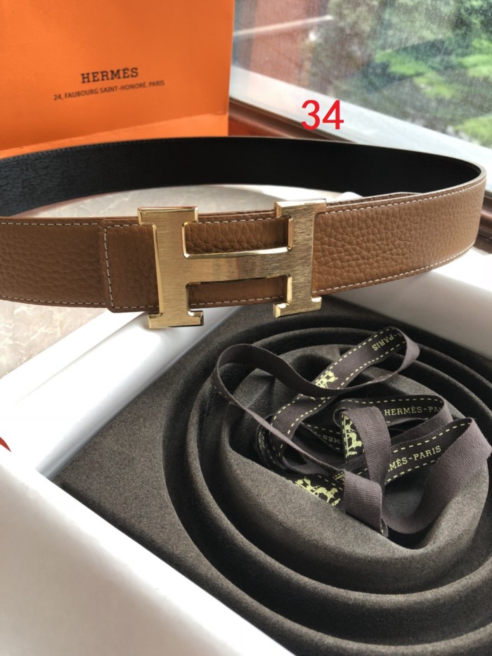 5A  leather belt, with box, BLT42-34-35