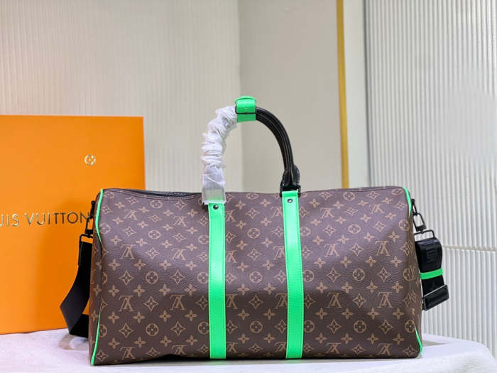 Keepall Leather  bag ,5A , size 50x29x23cm ,no box,  B110-140