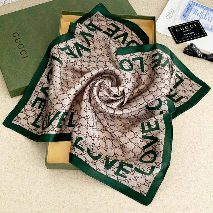 Cotton silk scarf, size 70*70cm, SF20-107-108