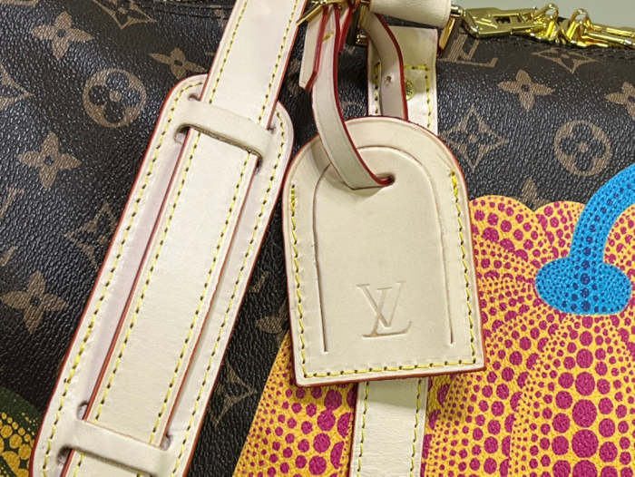 Keepall Leather  bag ,5A , size 45x27x20cm ,no box,  B110-143