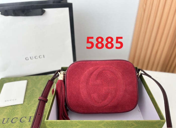 Split leather bag , 3A, no box, size 20*15cm , B68-5884-5889