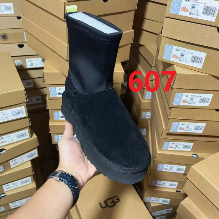 Women fur boots shoes, size 35-43, with box,SS88-606-607